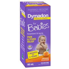 Dymadon Baby 1 Month-2 Year 60ml Orange