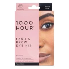 1000 Hour Lash and Brow Dye Kit - Natural Black