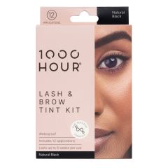 1000 Hour Lash and Brow Tint Kit Non Peroxide - Natural Black