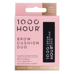 1000 Hour Brow Cushion Duo 6g - Light Brown + Honey