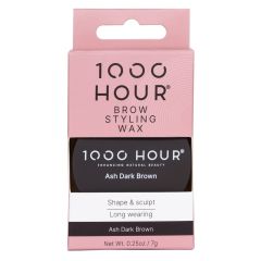 1000 Hour Brow Styling Wax 7g - Ash Dark Brown 