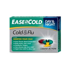 Ease a Cold, Cold & Flu Day & Night 24 Capsules