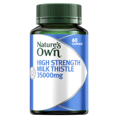 Nature’s Own Milk Thistle 35000mg 60 Capsules