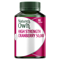 Nature’s Own Cranberry 50000mg 90 Capsules