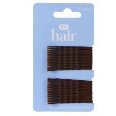 PH BLENDING BOBBY PINS BRUNETTE 30PK