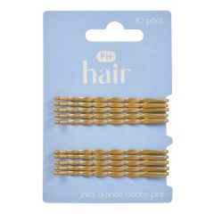 PH BOBBY PINS THICK BLONDE 10PK