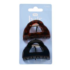 PH SMALL HALF MOON CLAW CLIP 2PK