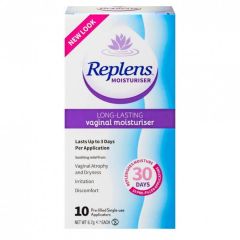 Replens Vaginal Moisturiser 10 Pre-filled Applicators