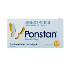 Ponstan 250mg 20 Capsules