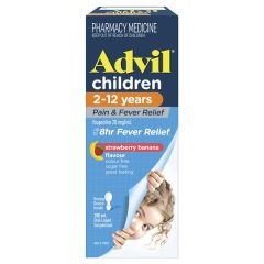 Advil Suspension Child 200ml Strawberry Banana Flavour