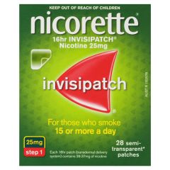 Nicorette Invisipatch Patch 25mg 28 Pack