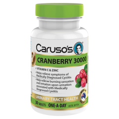 Caruso’s Cranberry Complex 30000 90 Tabs