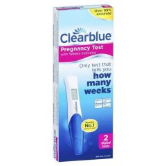 Clearblue Digital Pregnancy Test 2 Pack