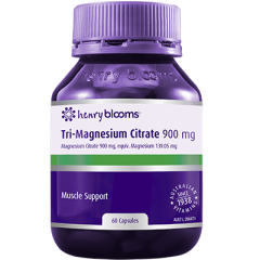 Henry Blooms Tri-magnesium Citrate 60 Capsules
