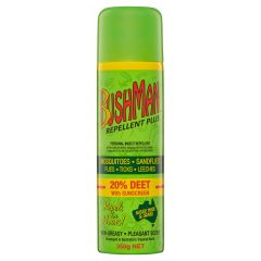 Bushman Plus Aerosol 20% Deet 350g