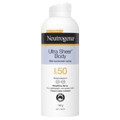 Neutrogena Ultra Sheer Body Mist SPF 50 140g