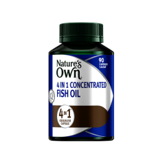 Nature’s Own 4 IN 1 Concentrated Fish Oil 90 Capsules