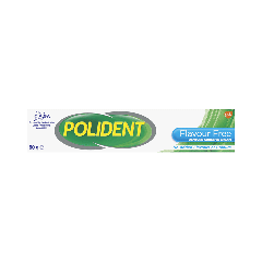 Polident Denture Adhesive Cream Flavour Free 60g