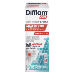 Difflam Plus Anaesthetic Throat Spray 30 ml