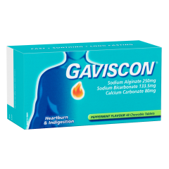 Gaviscon Tablets 48 | Peppermint