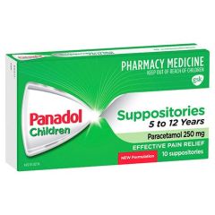 Panadol 250mg 10 Suppositories