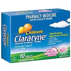 Claratyne Chewable Bubblegum 10 Tablets