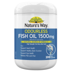 Nature&#8217;s Way Fish Oil 1500mg 200 Capsules