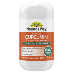 Nature's Way Activated Curcumin 30 Tablets