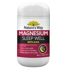 Nature's Way Magnesium Sleep Well 60 Tablets