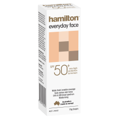 Hamilton Everyday Face Cream Spf50+ 75g