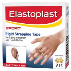 Elastoplast 46513 Sport Rigid Strapping Tape 12.5MM X 10M