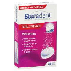 Steradent Extra Denture Cleansing Tablets 30 Pack