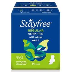 Stayfree Ultra Thin Regular with Wings 14 Pads