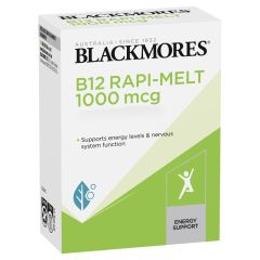 Blackmores B12 Rapi-melt 1000mcg 60 Melts