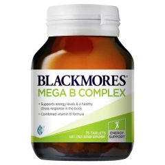 Blackmores Mega B Complex  75 Tablets