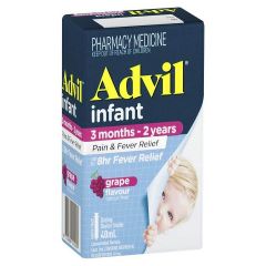 Advil Suspension Infant 40ml Grape Flavour