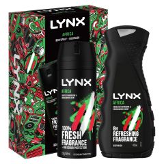 Lynx Gift Set Africa Duo 565ml (click & Collect Only)