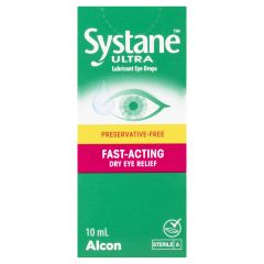 Systane Ultra Preservative-free Lubricant Eye Drops 10ml