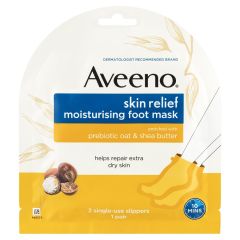 Aveeno Skin Relief Moisturising Foot Mask 1 Pack