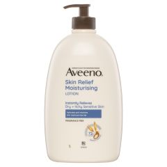 Aveeno Skin Relief Moisturising Lotion Fragrance Free 1L