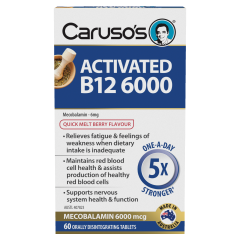 Caruso's Activated B12 6000 60'S