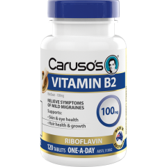 Caruso's Vitamin B2 100MG 120's