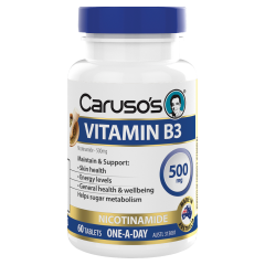 Caruso's Vitamin B3 500mg 60's