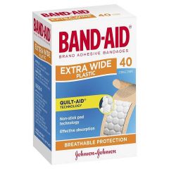 Band Aid Extra Wide 40 Pack