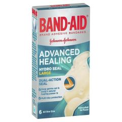 Bandaid Advance Heal Large 6 Pack