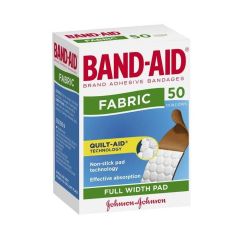 Bandaid Fabric Strips 50 Pack