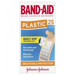 Bandaid Plastic Strip | 25 Pack