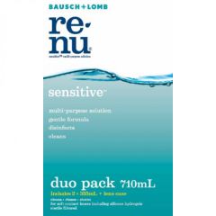 Bausch & Lomb Renu Sensitive Duo Pack 710ml