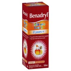 Benadryl Child Cough 2year+ 200ml