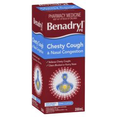 Benadryl PE Chesty Cough and Nasal Congestion 200ml